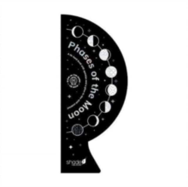 Phases of the Moon : A tie-back book with sparkles and a glow-in-the-dark surprise Novelty book