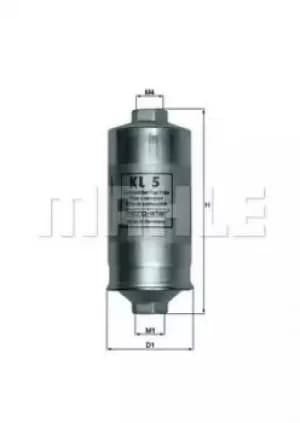 Fuel Filter KL5 79893264 by MAHLE Original