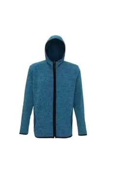 Tri Dri Melange Knit Fleece Jacket