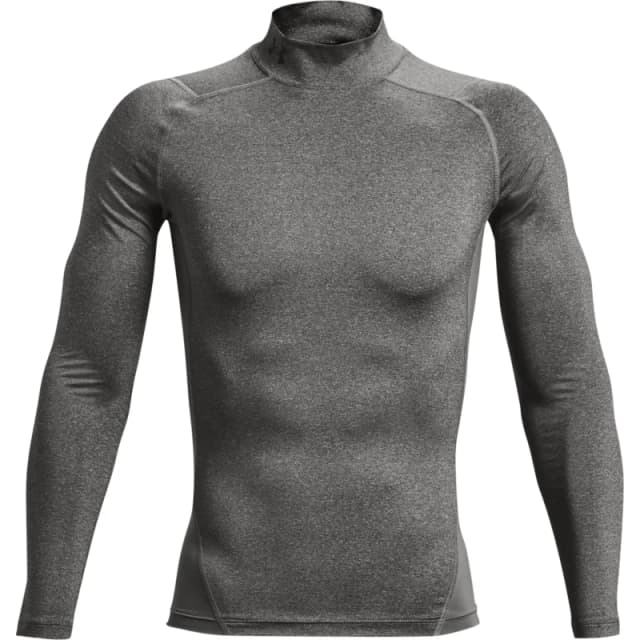 Long sleeve t-shirt with stand-up collar Under Armour HeatGear Gris Male M