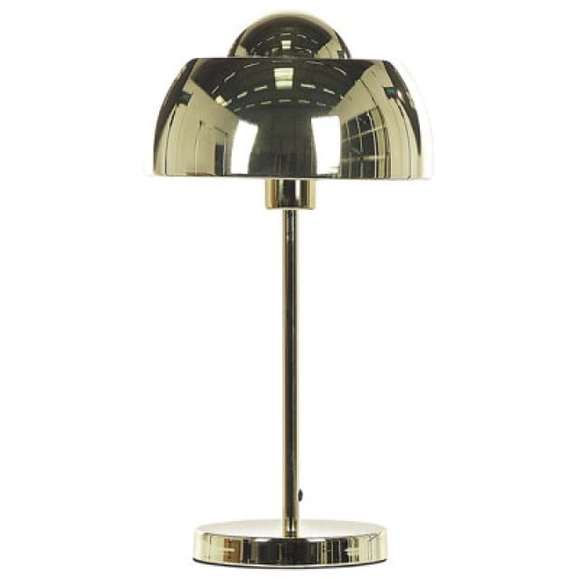 Beliani Table Lamp Senette Metal Gold
