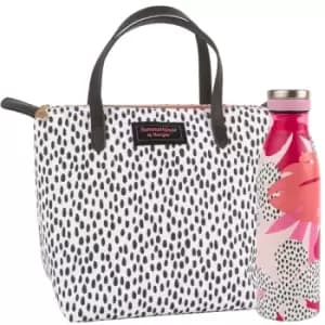 Summerhouse Tribal Fusion Spot Lunch Tote Bag & Drinks Bottle