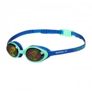 Speedo Illusion Swimming Goggles Juniors - Ultra/Green