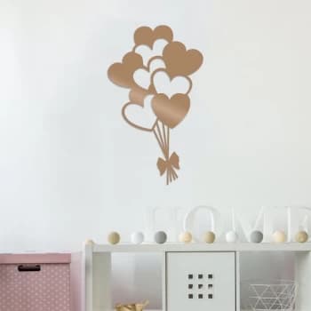 Balloons - Copper Copper Decorative Metal Wall Accessory