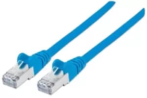 Intellinet Network Patch Cable, Cat6, 10m, Blue, Copper, S/FTP,...