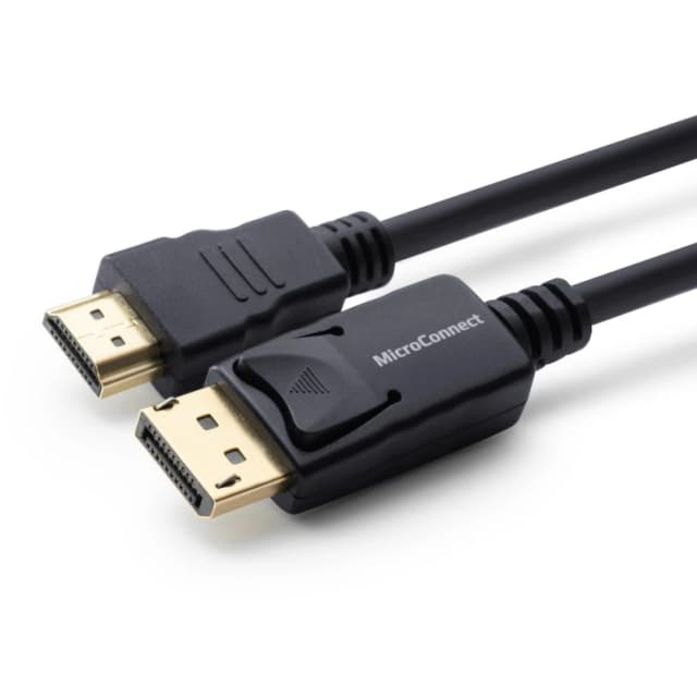Microconnect MC-DP-HDMI-500 video cable adapter 5m DisplayPort Black