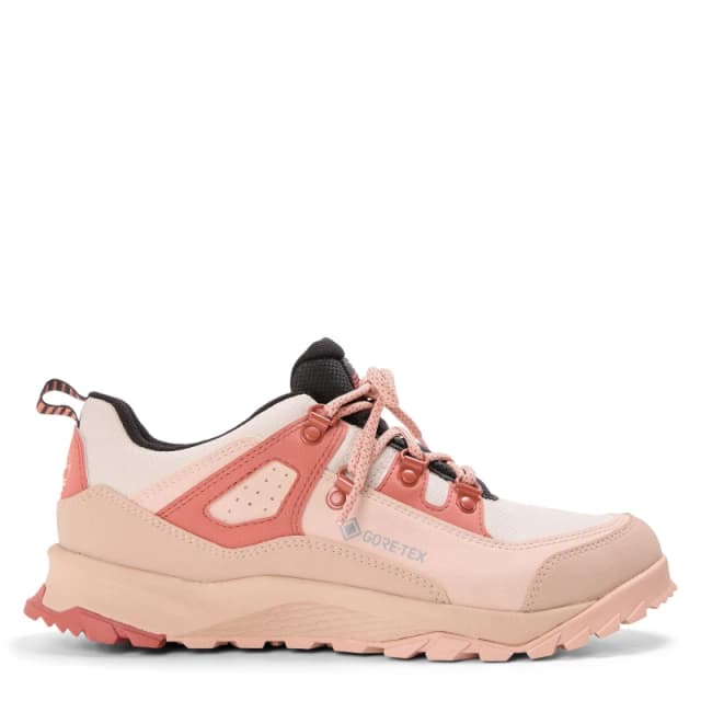 Timberland Womens Low Lace Up GTX Hiking Boots Med Red Suede female 4 (37)