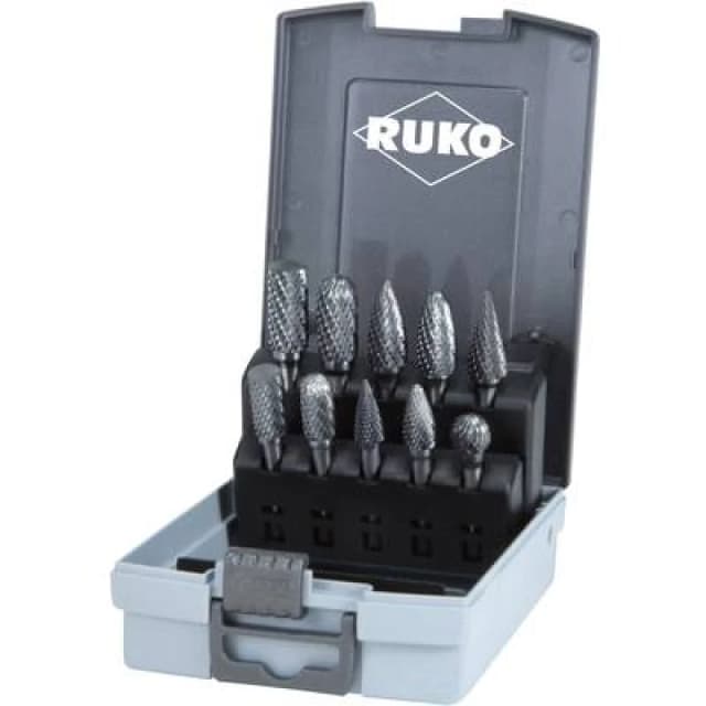 RUKO RUKO 116003RO Burr Carbide metal Shank diameter 6mm 10 Piece 116003RO