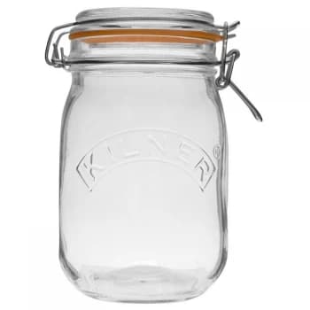 Kilner 1L Clip Top Jar00 - Clear