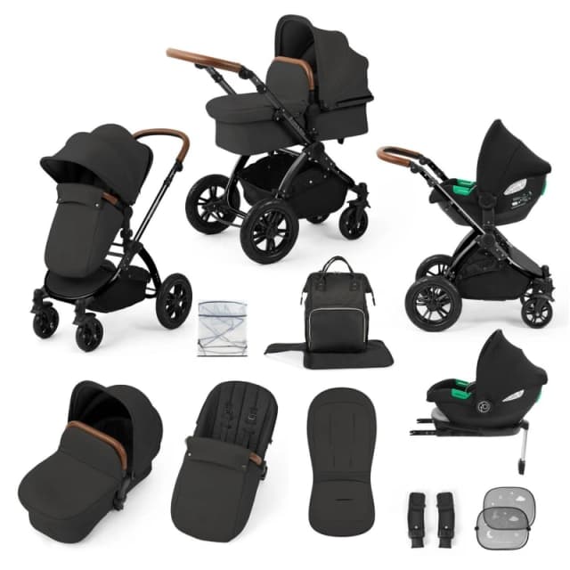 Ickle Bubba Ickle Bubba Stomp Luxe Travel System - Charcoal