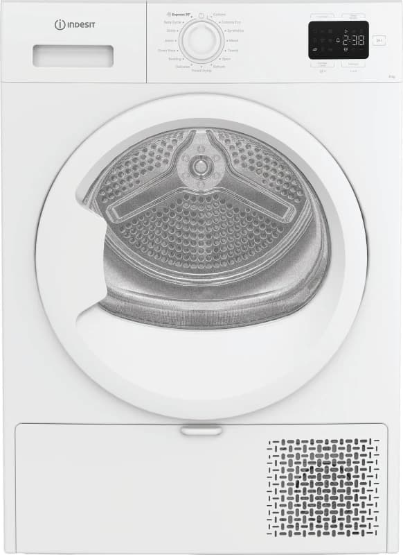 Indesit C YSD 83D WW UK 8KG Heat Pump Tumble Dryer - White - A++ Rated