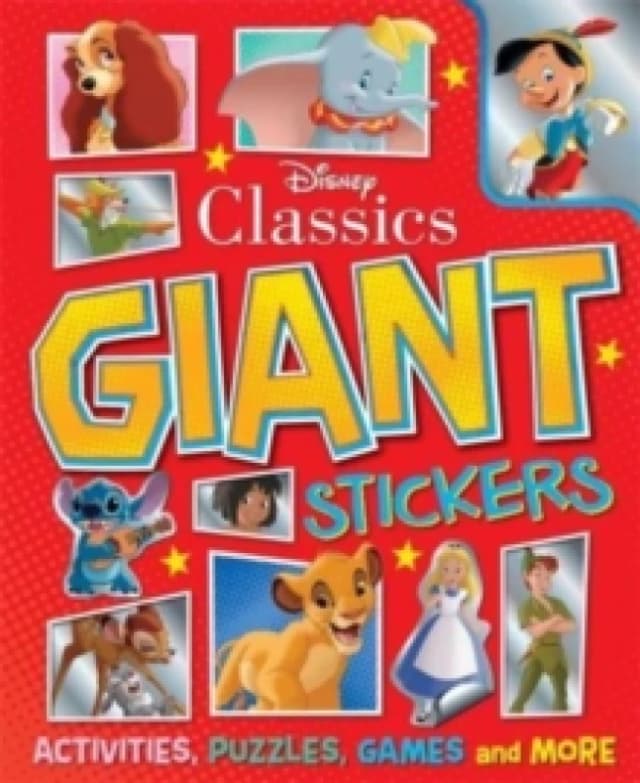 Disney Classics: Giant Stickers Paperback / softback