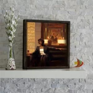 KZM558 Multicolor Decorative Framed MDF Painting