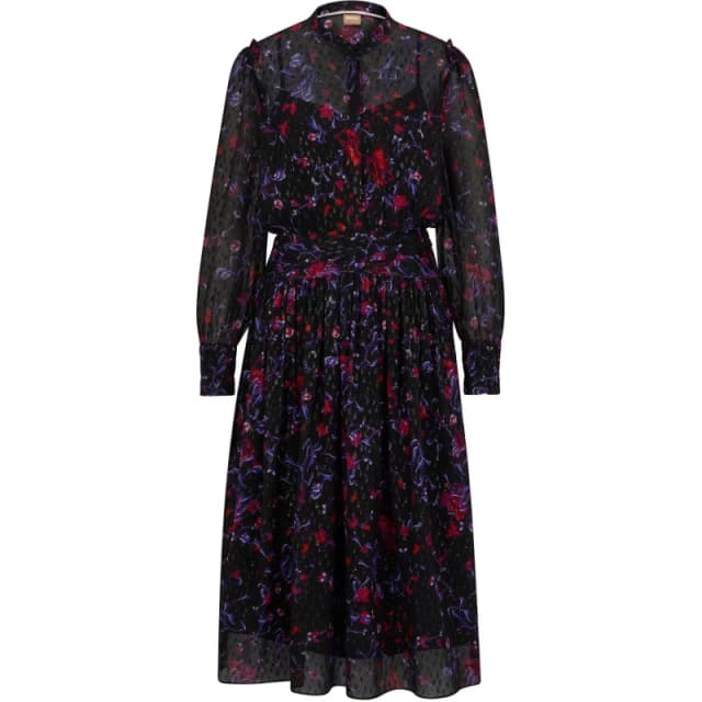 Boss Womens Denalea Wrap Design Dress Open Misc female 4 (XXS)