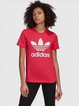 Adidas Originals Trefoil T-Shirt - Pink