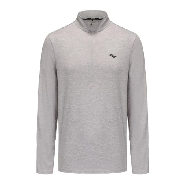 Everlast Flex 1/4 Zip Mens Grey Marl male S