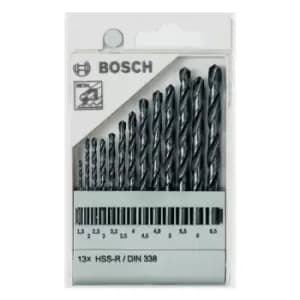 Bosch Metal Drill Bit Set HSS-R DN338 13 Piece - 2608577349