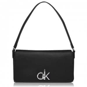 Calvin Klein Re-Lock Shoulder Bag - BLACK BAX