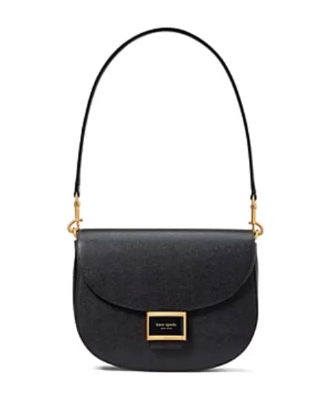 kate spade new york Katy Textured Leather Convertible Saddle Bag