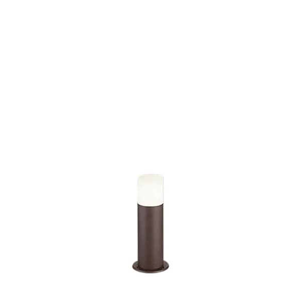 Hoosic Modern Outdoor Pedestal Light Rusty IP44