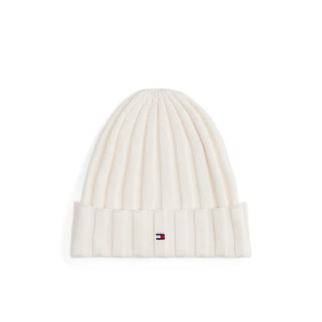 Tommy Hilfiger Kids Flag Beanie White YBH unisex L-XL