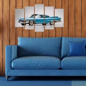 5PMX-131 Multicolor Decorative MDF Painting (5 Pieces)