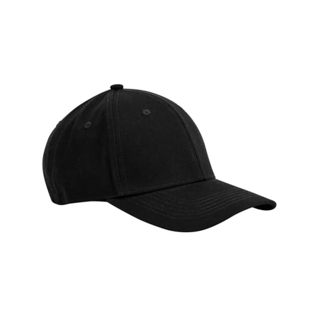 Beechfield Beechfield Men Classic Cotton 6 Panel Baseball Cap in Black One Size Male 5063527147660