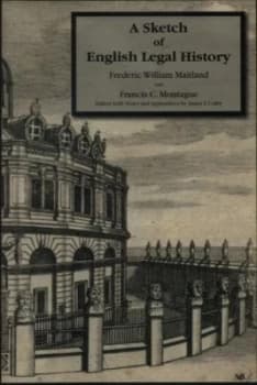A Sketch of English Legal History by Frederic William Maitland Paperback
