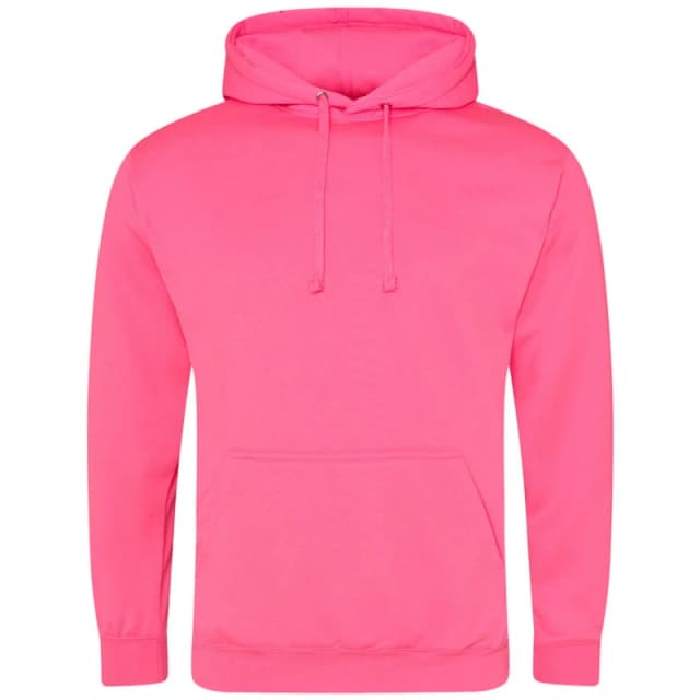 AWDis AWDis Men Electric Hoodie in Baby Pink Size: Small Baby Pink S Male 5063527358233