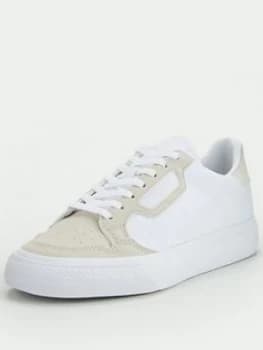Adidas Originals Continental Vulc Junior Trainers - White
