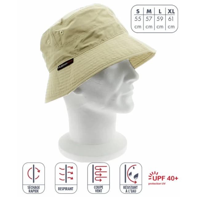 Bob anti-uv Elementerre Eagle Beige Unisex S (55 cm)