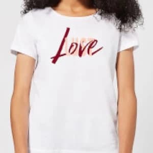 Love & Lust Womens T-Shirt - White - 3XL