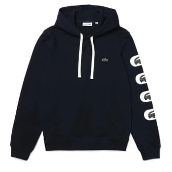 Lacoste Croc Sleeve OTH Hoodie - Navy 166