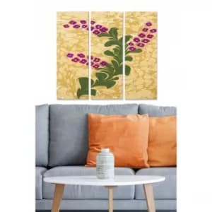 MDF29510485 Multicolor Decorative MDF Painting (3 Pieces)