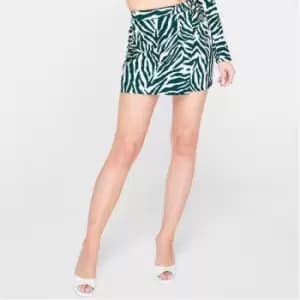 I Saw It First Mini Skirt - Green