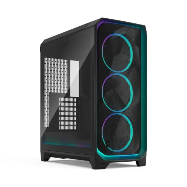 Fractal Design Meshify 3 Ambience Pro RGB Mesh Front ARGB EATX Black Gaming Case - FD-C-MES3A-03