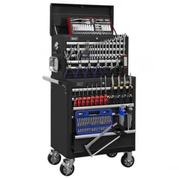 Sealey APCOMBOBBTK56 Topchest & Rollcab 10 Drawer - BB Runners - 1...