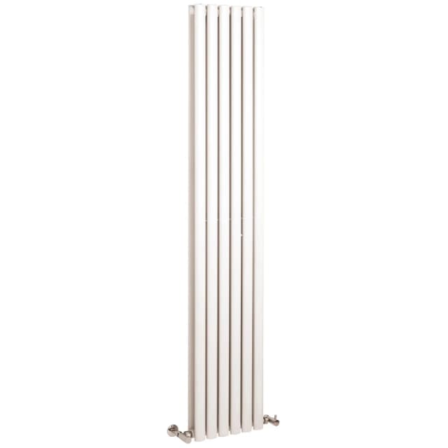 Balterley Vertical Double Panel Radiator 3638 BTU Gloss White 1800 x 354mm White