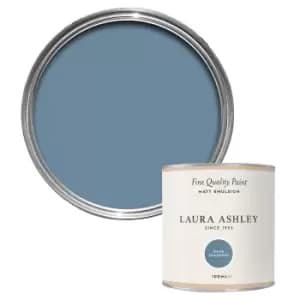 Laura Ashley Dark Seaspray Matt Emulsion Paint, 100ml Tester Pot