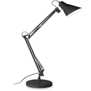 Ideal Lux Sally Adjustable Desk Task Lamp Black