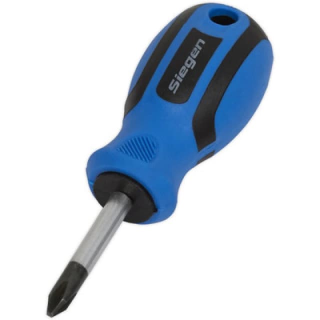 Loops Phillips 2 x 38mm Screwdriver with Soft Grip Handle - Chrome Vanadium Shaft Multi