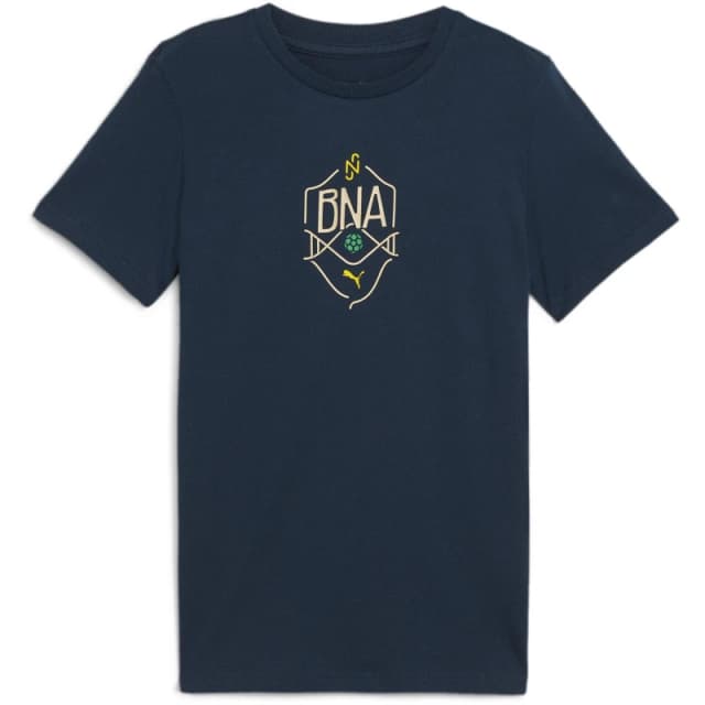 Puma Neymar Jr BNA Logo T-Shirt Juniors - Blue Blue 7 - 8 Years