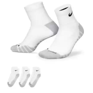 Nike Everyday Max Cushioned Training Ankle Socks (3 Pairs) - White