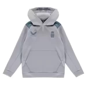 Castore England Cricket Hoodie Junior Boys - Blue