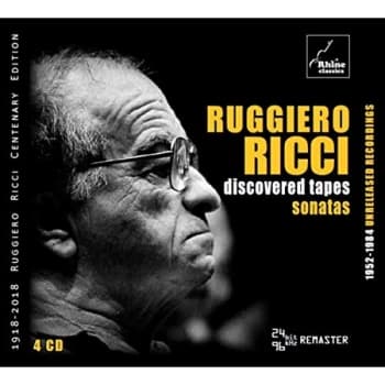 Ruggiero Ricci - Ruggiero Ricci: Discovered Tapes - Sonatas CD
