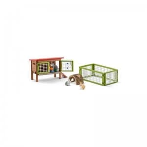 Schleich Farm World Rabbit Hutch