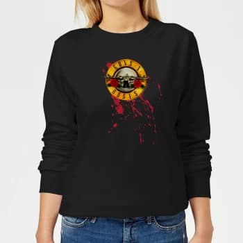 Guns N Roses Bloody Bullet Womens Sweatshirt - Black - XXL