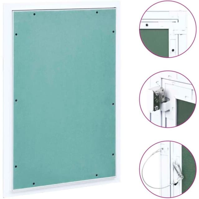 VIDAXL Access Panel with Aluminium Frame and Plasterboard 300x600 mm Vidaxl 8719883872124