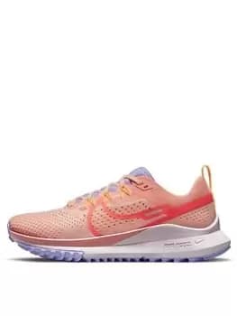 Nike Pegasus Trail 3 - Orange/Pink, Orange/Pink, Size 4, Women
