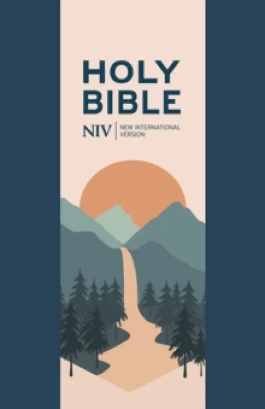 NIV Larger Print Personal Navy Blue Bible Paperback / softback